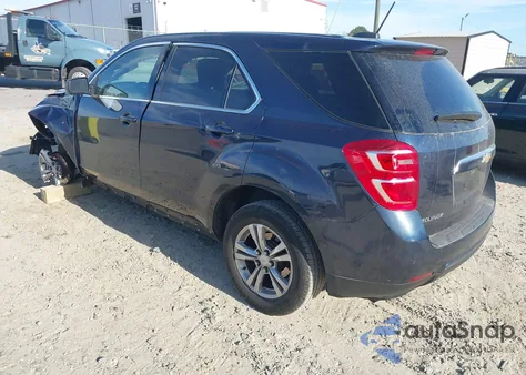 2017 Chevrolet Equinox Ls из США, поврежденный, VIN 2GNALBEKXH1544532